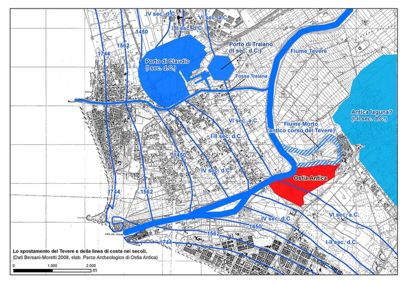 Mappa Ostia
