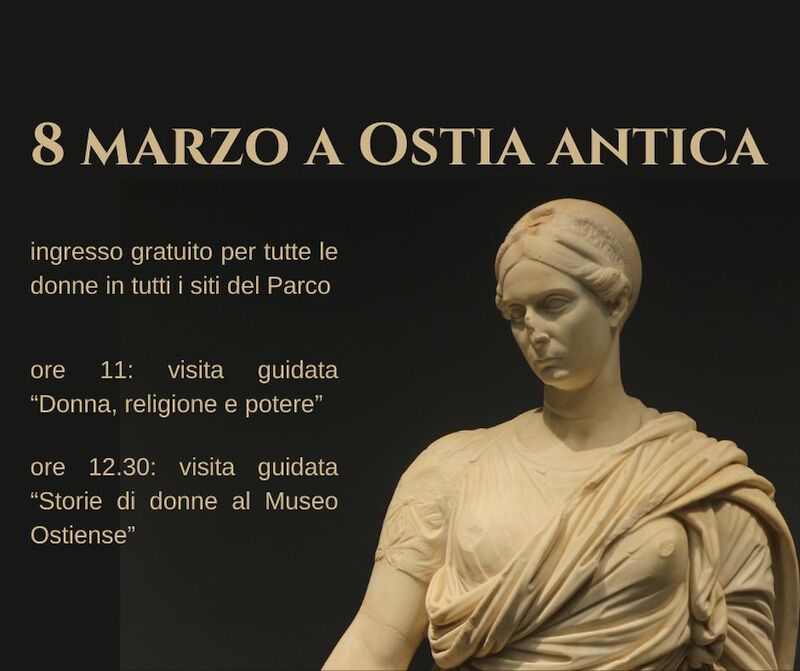 8 marzo a Ostia antica