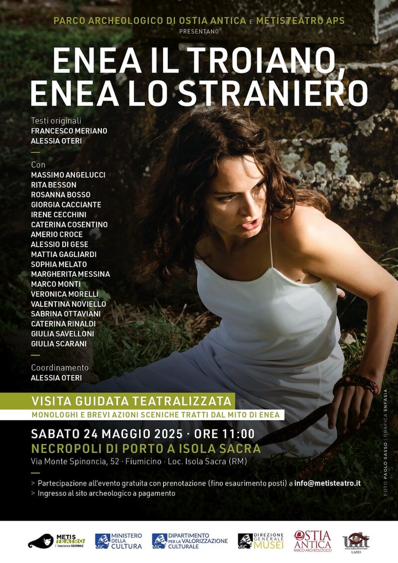 locandina Enea il troiano Enea lo straniero