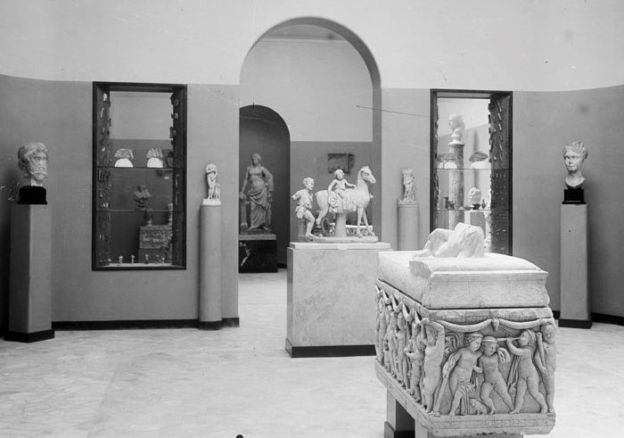 Ostia Antica Museum old outfitting